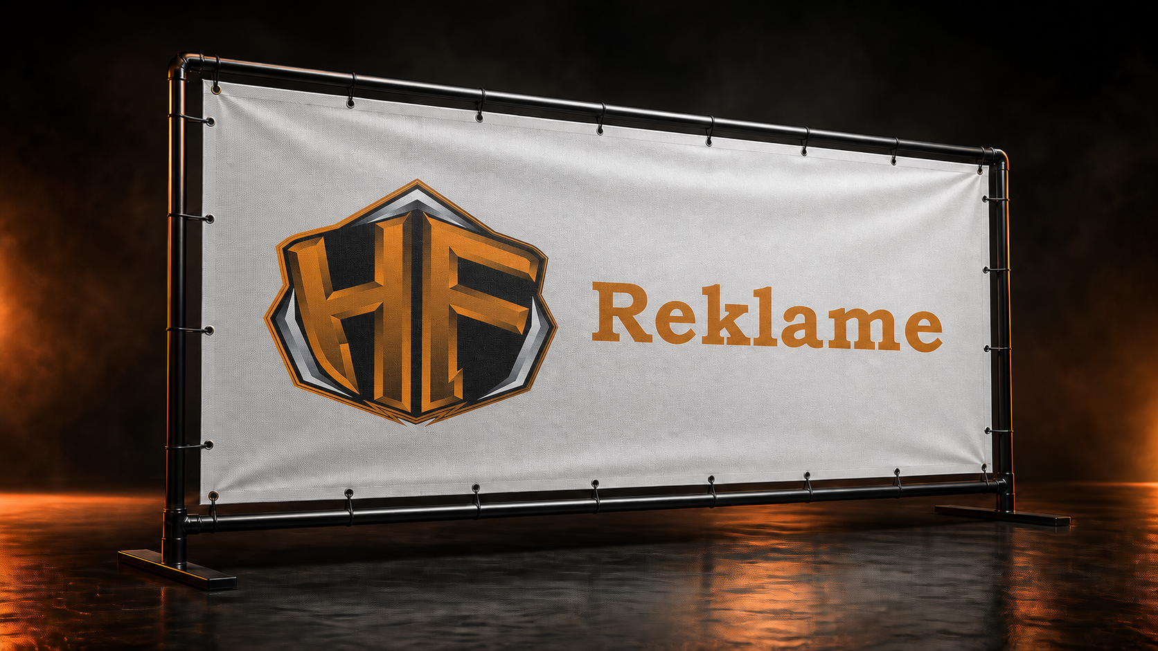 Banner, mesh og plakater